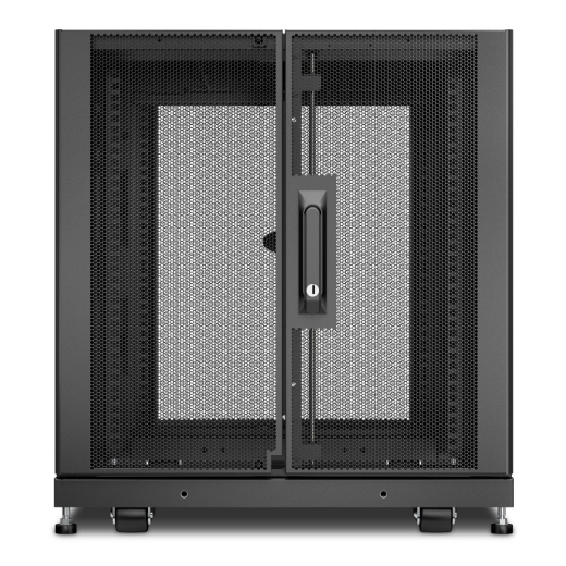 APC NetShelter SX 12U server rack enclosure 600mm x 900mm w/ sides, must