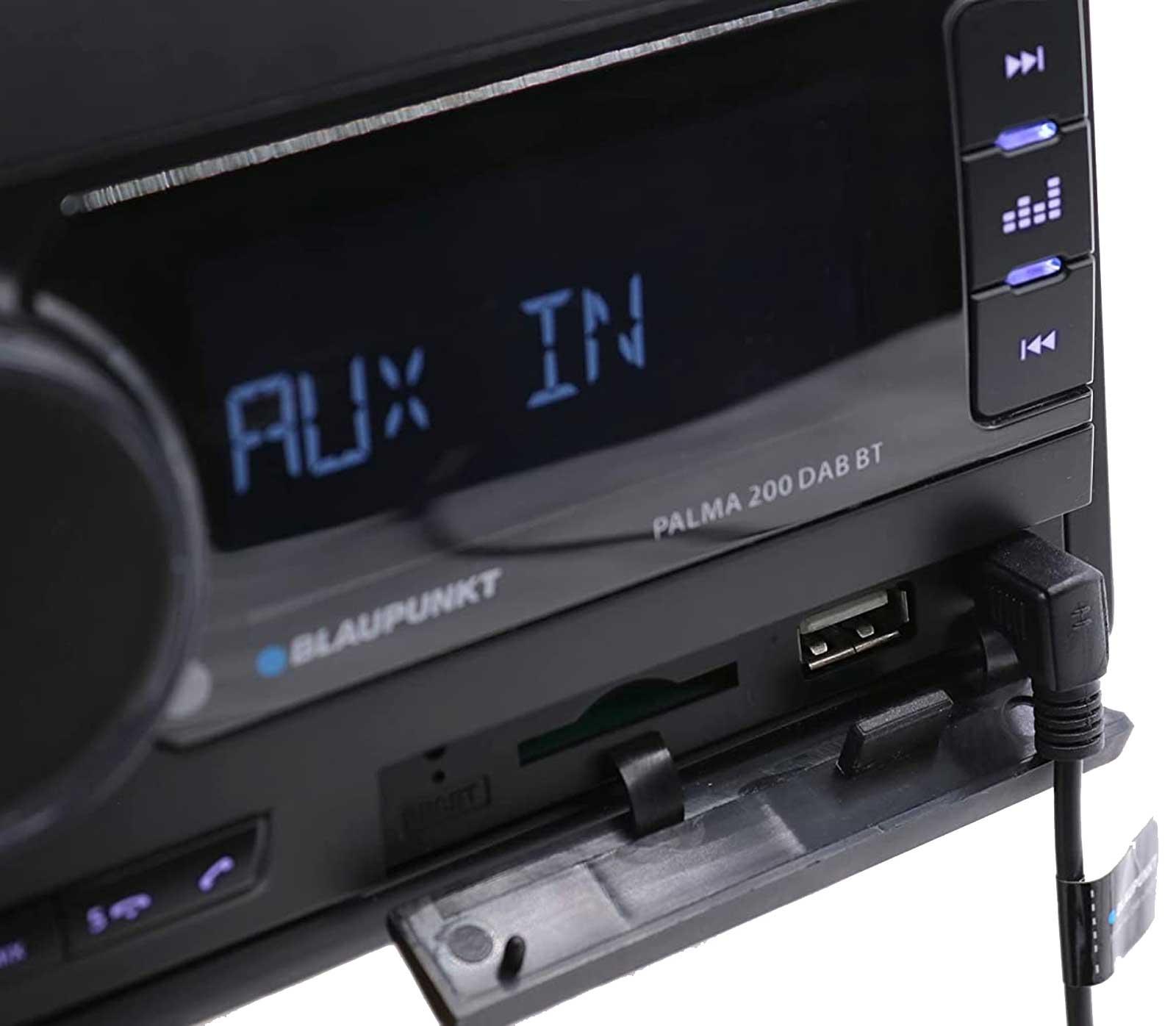 Blaupunkt Palma 200 DAB BT - Doppel-DIN MP3-Autoradio mit DAB / Bluetooth / USB / SD / AUX-IN