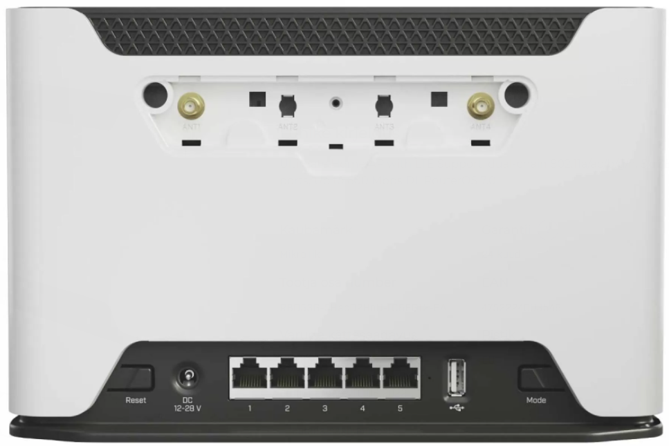 MikroTik Chateau LTE12 ultimate home AP with LTE support, dual-chain 802.11a/ac/b/g/n, 5*GE ports, up to 600 Mbps DL RouterOS 7.0