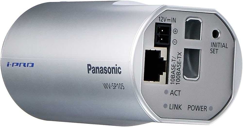 Panasonic WV-SP105E HD network camera with lens, 1280*960, H.264, day/night, VMD, 0,8Lx CL, 0,4Lx BW