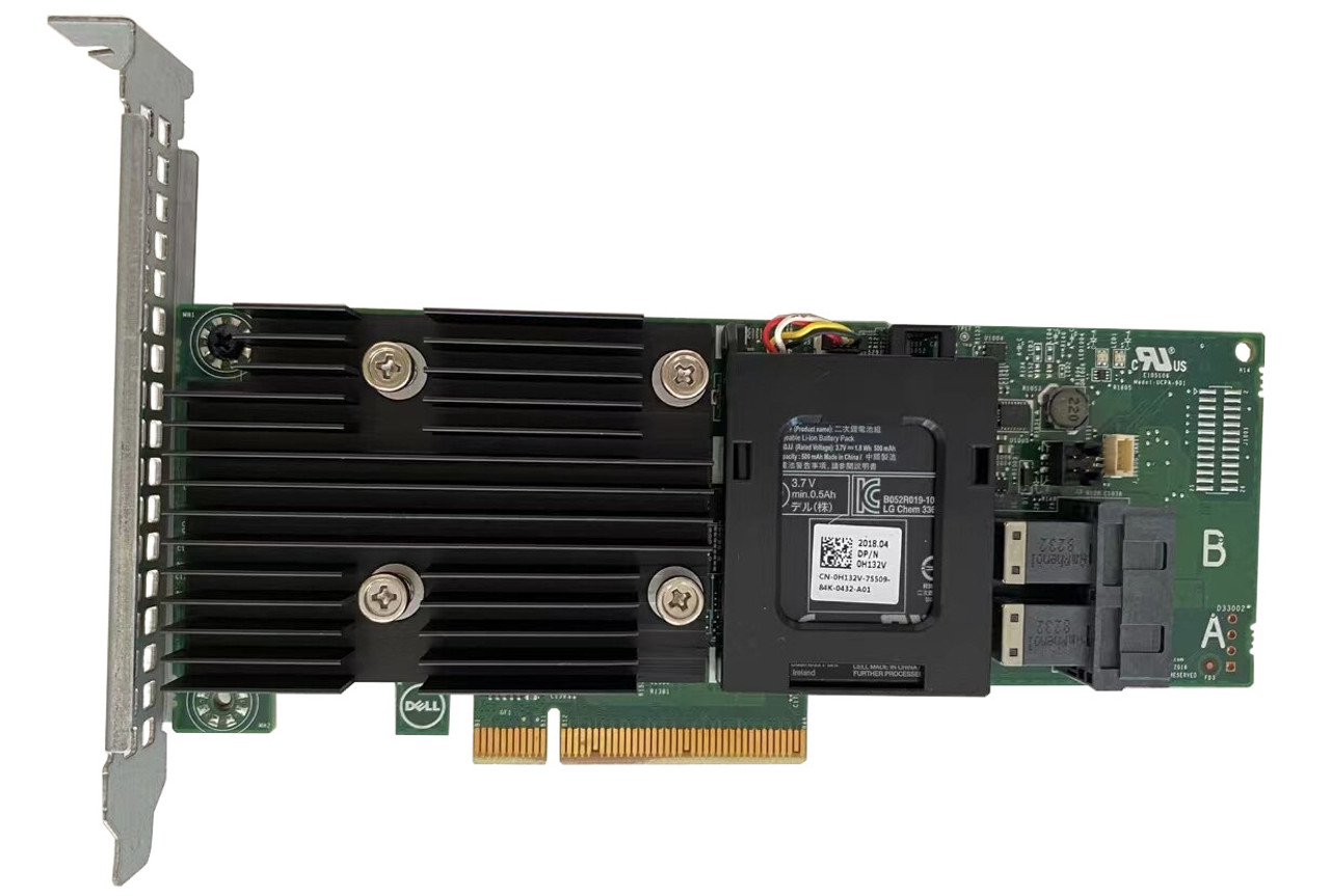 Dell J14DC H730P 12Gb/s SAS 2GB PCI-E controller, refurbished