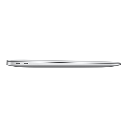 Apple MacBook Air Silver 13.3 &quot; IPS 2560 x 1600 Apple M1 8 GB SSD 256 GB Apple M1 7-core GPU Without ODD macOS 802.11ax Bluetooth version 5.0 Keyboard language Swedish Keyboard backlit Warranty 12 month(s)