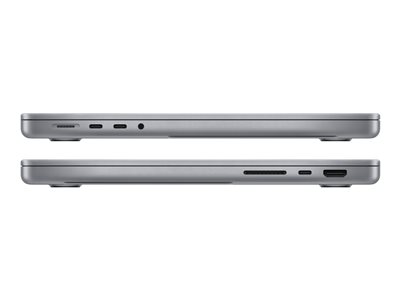 Apple MacBook Pro Space Gray 14.2 &quot; IPS Apple M1 Pro 16 GB SSD 1000 GB Apple M1 Pro 16-core GPU macOS 802.11 ax Bluetooth version 5.0 Keyboard language Nordic Keyboard backlit Warranty 12 month(s) Battery warranty 12 month(s)
