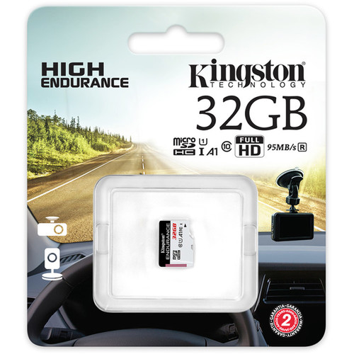 Kingston 32GB microSDXC Endurance 95R/45W C10 A1 UHS-I card only