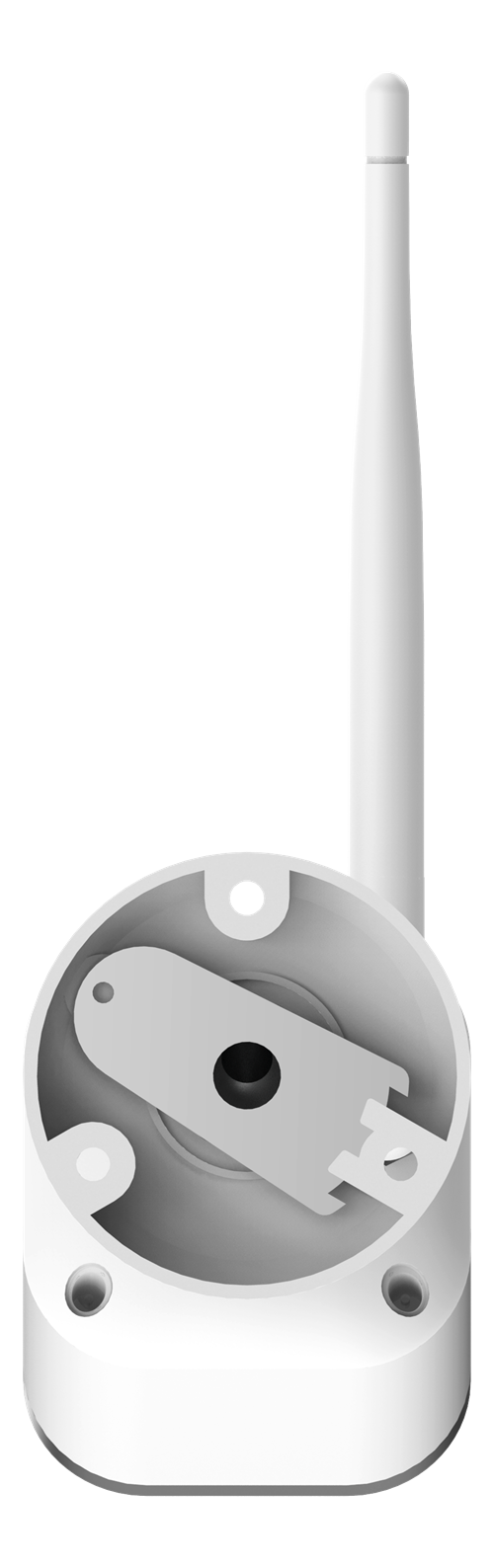 Deltaco Smart Home Wi-Fi camera, outdoor IP65, 2MP, onvif, white