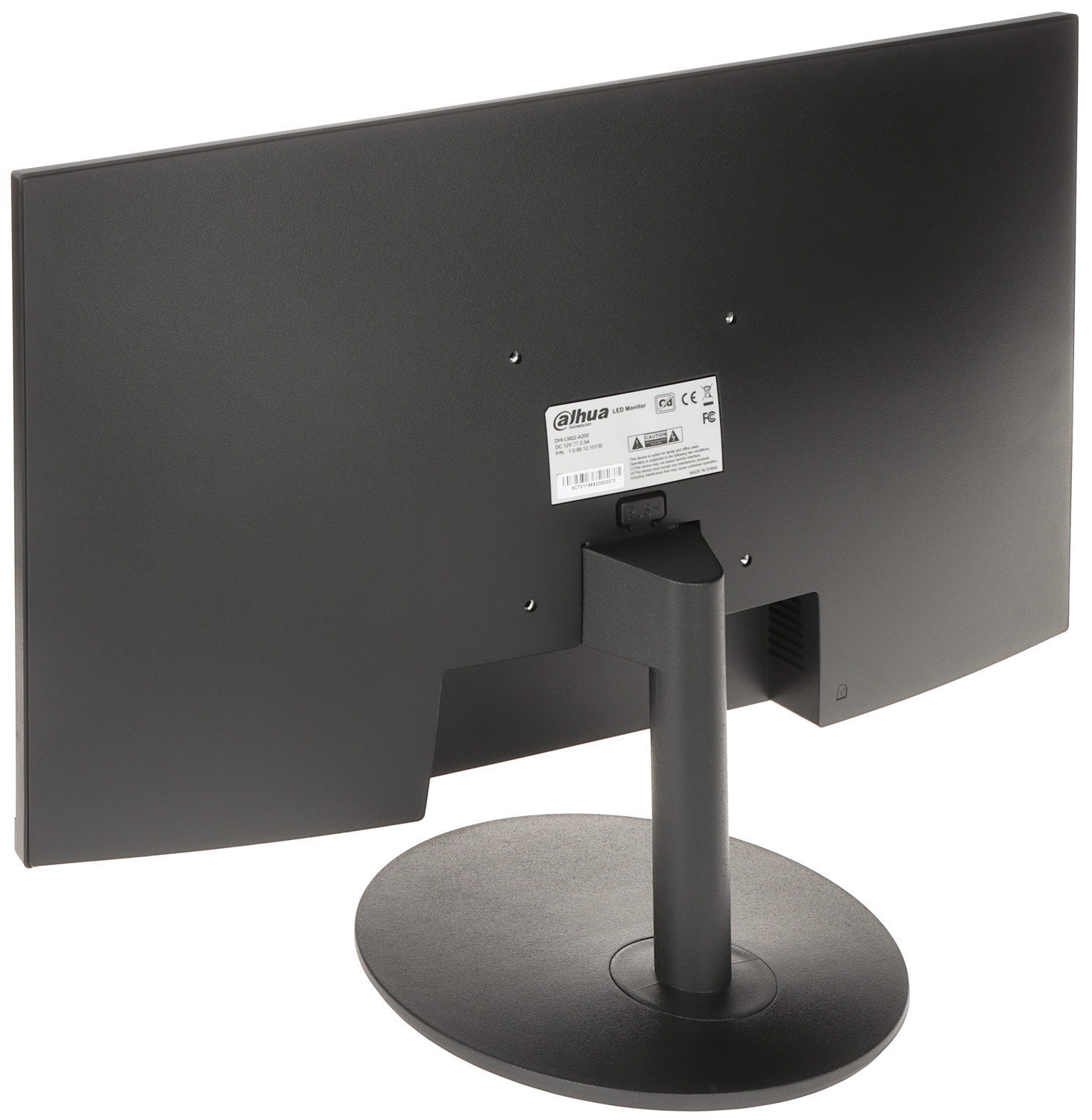 Dahua monitor 22&quot; FHD 1920*1080 display, 60Hz refresh rate, 6.5ms response time, 16:9 aspect ratio, 178°H/178°V extra-wide viewing angle, VGA*1, HDMI*1 input , black