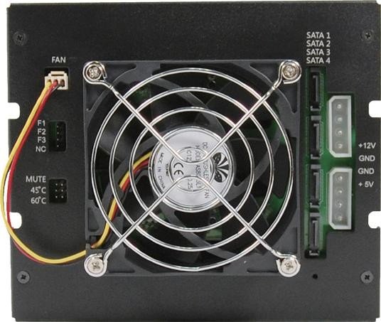 Chieftec SAS/SATA backplane CMR-3141SAS, 3*5.25&quot; for 4*3.5&quot; HDDs/SSDs