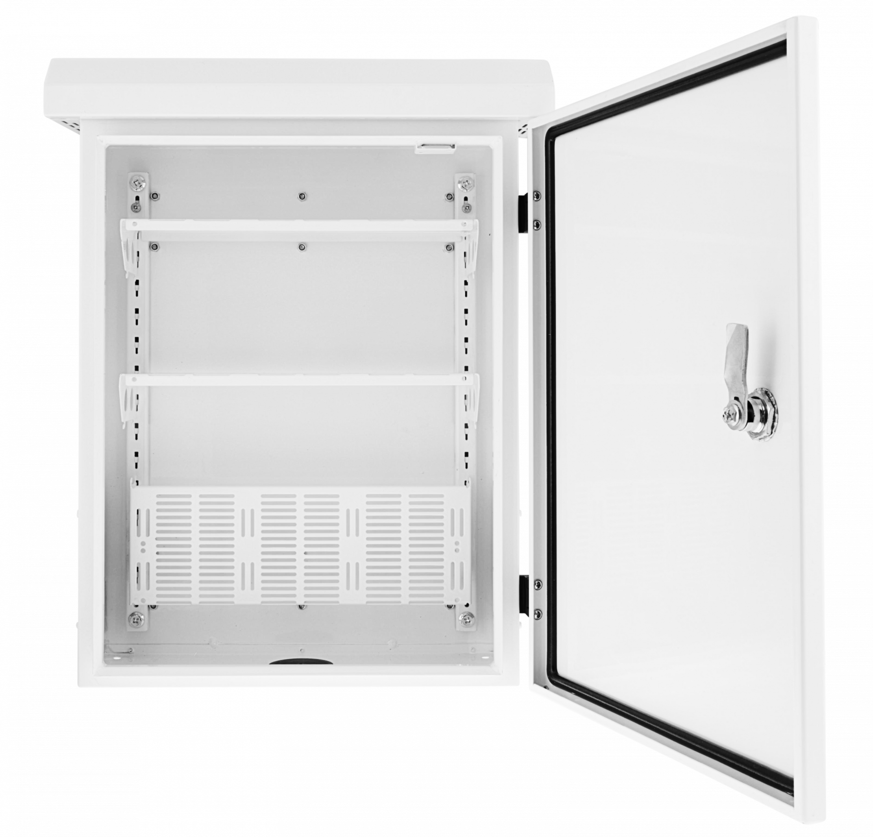 Lockable wall cabinet 350*140*450mm, IP55, white