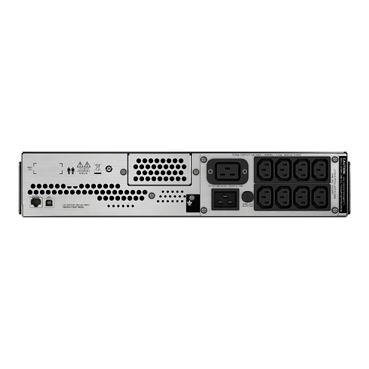 APC Smart-UPS C, Line Interactive, 3kVA, rackmount 2U, 230V, 8*IEC C13+1*IEC C19 pistikupesa, USB &amp; Serial connection, AVR, graafiline LCD