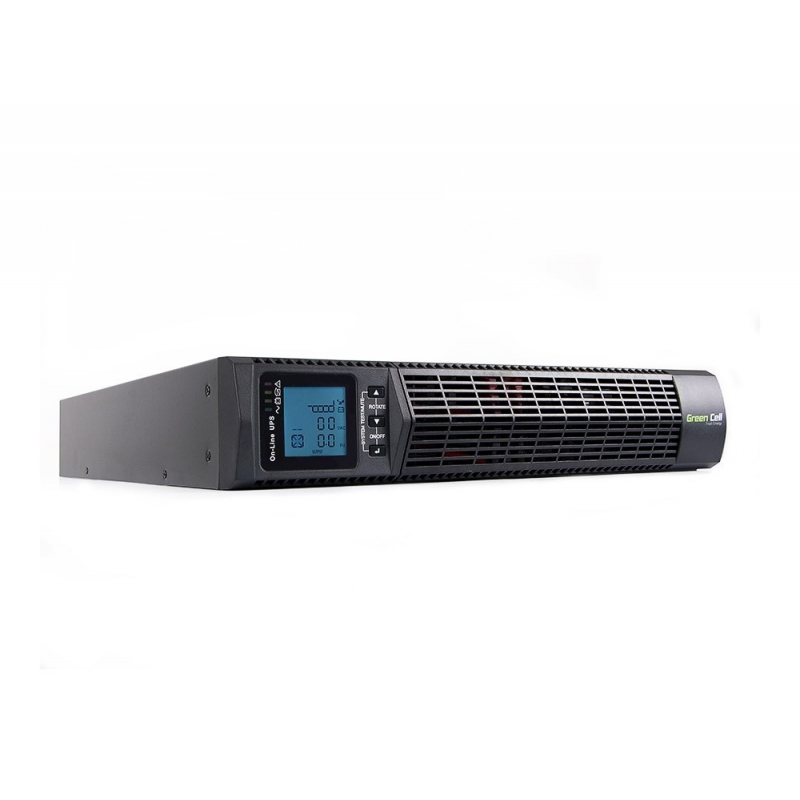 Green Cell online UPS RTII 2000VA/1800W LCD pure sine