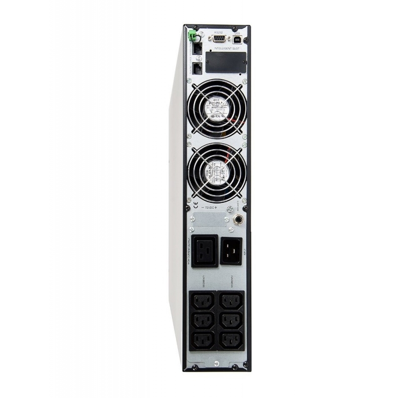 Green Cell online UPS rack RTII 3000VA/2700W with LCD display