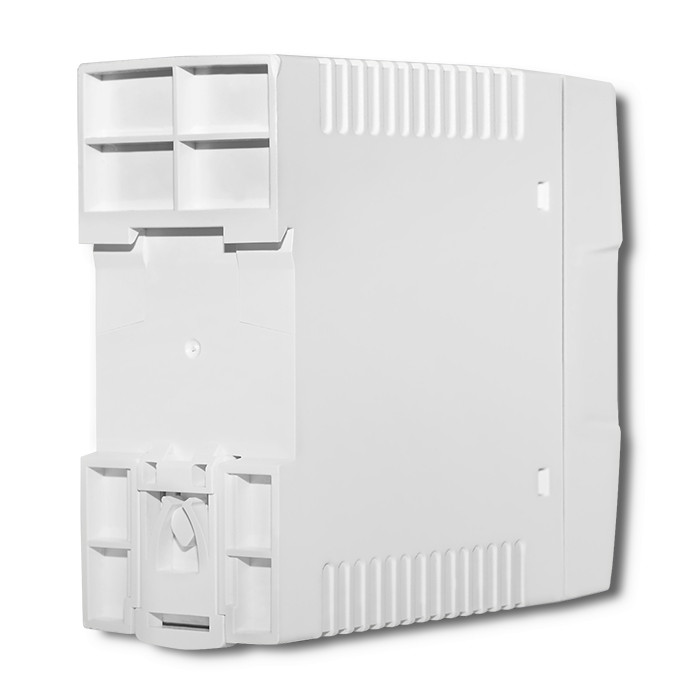 Qoltec DIN rail power supply, 12V, 3.33A, 40W, white, slim