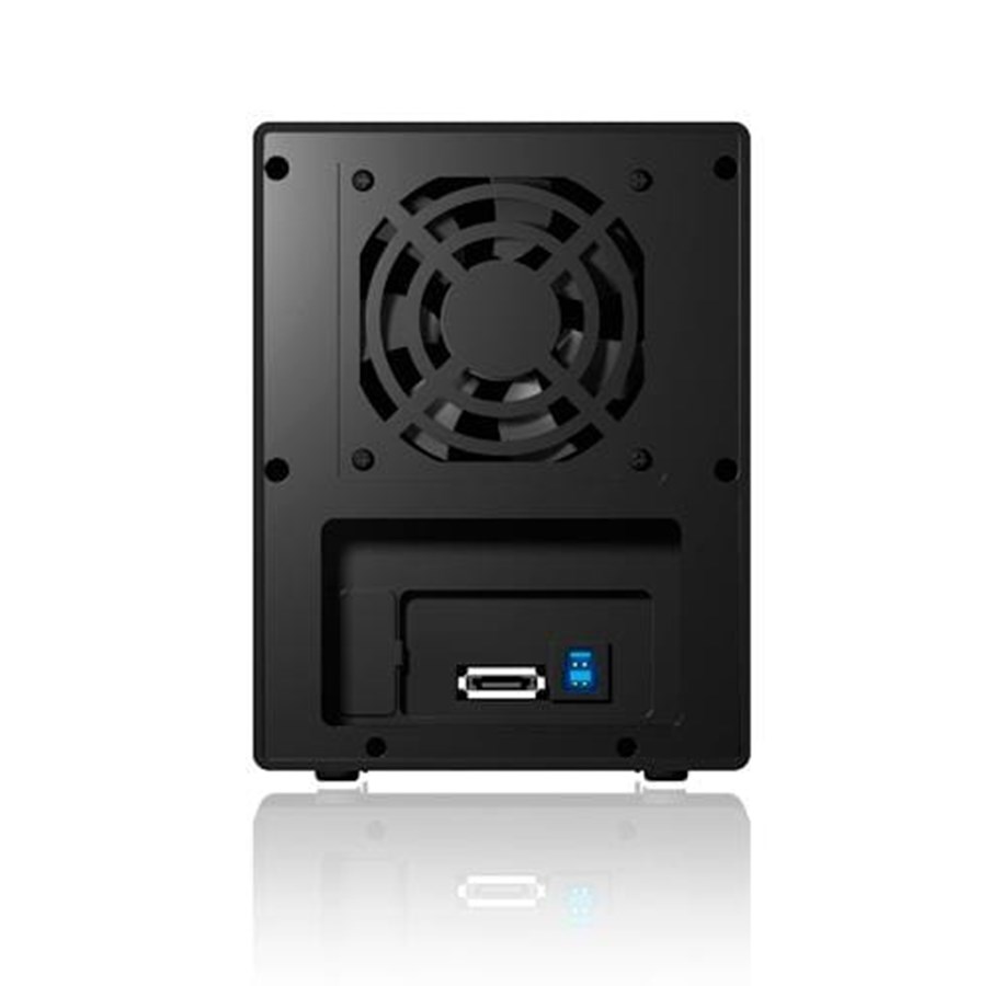 Raidsonic external Icy Box 4*3,5'' USB3.0, eSATA host, RAID, black