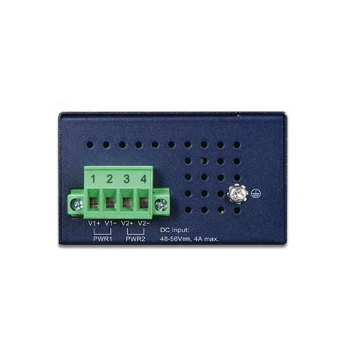 Planet industrial 2-port multi-Gigabit 802.3bt PoE++ injector hub