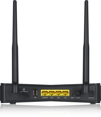 Zyxel Nebula LTE3301-plus, LTE indoor router, Nebulaflex, with 1 yr Pro pack, CAT6, 4*GBE LAN, AC1200 Wi-Fi
