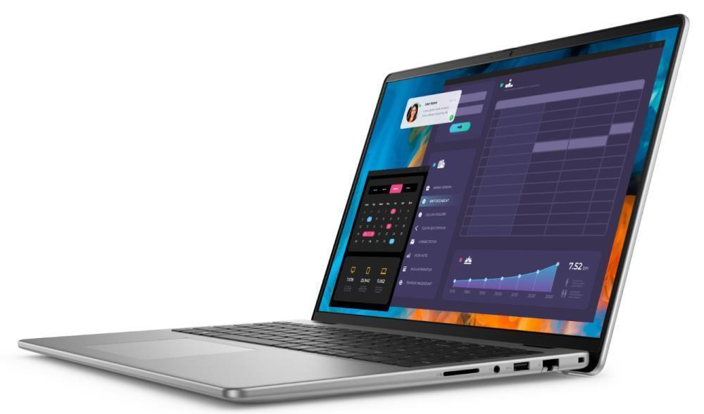Dell Vostro 5640 16&quot; 1920*1200, Core 5 120U/1400 MHz, 16GB RAM DDR55200 MHz, 512GB SSD, Intel integrated graphics, Eng, card reader SD, W11P, Titanium Grey, 1.87 kg