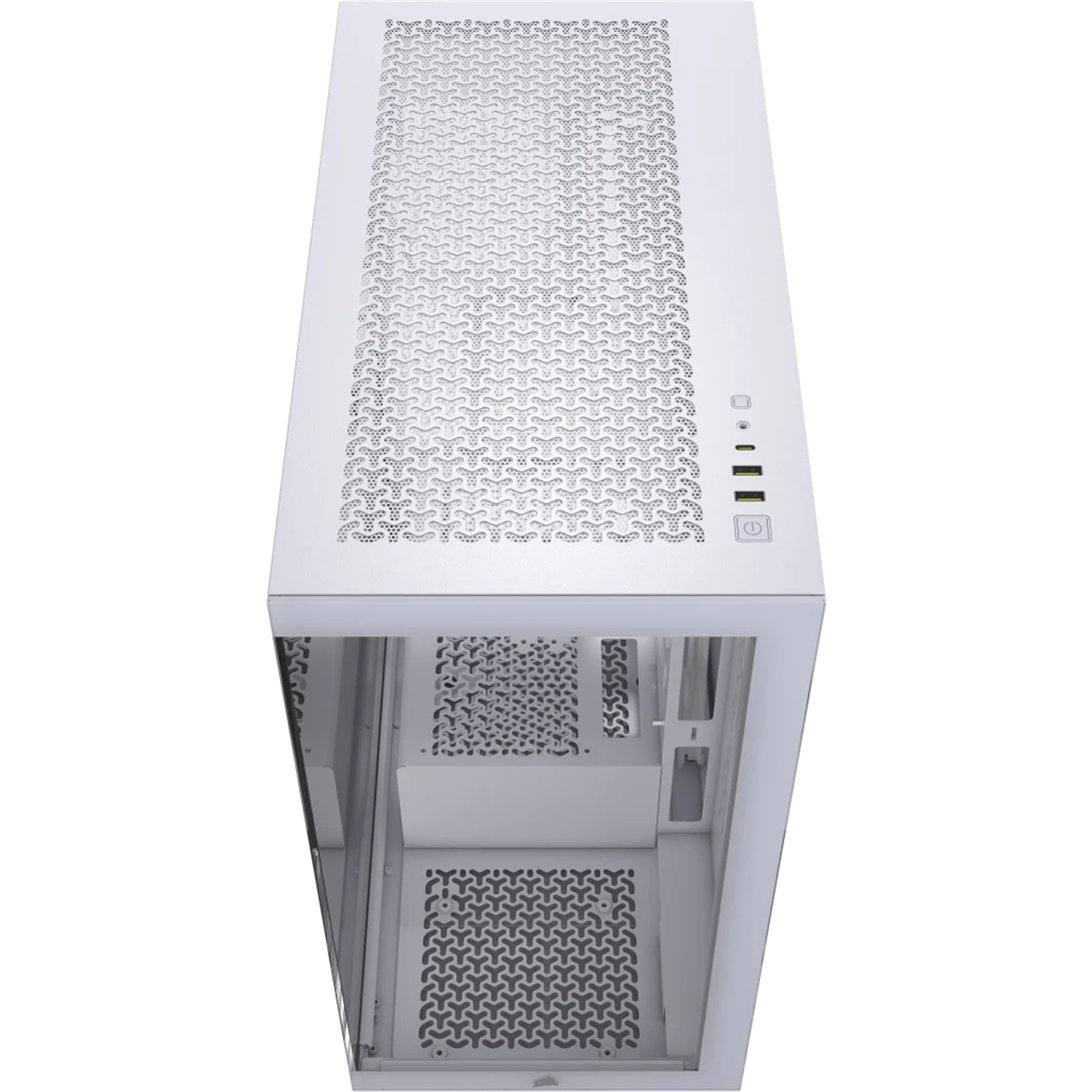 Corsair 3500X tempered glass mid-tower PC case, white