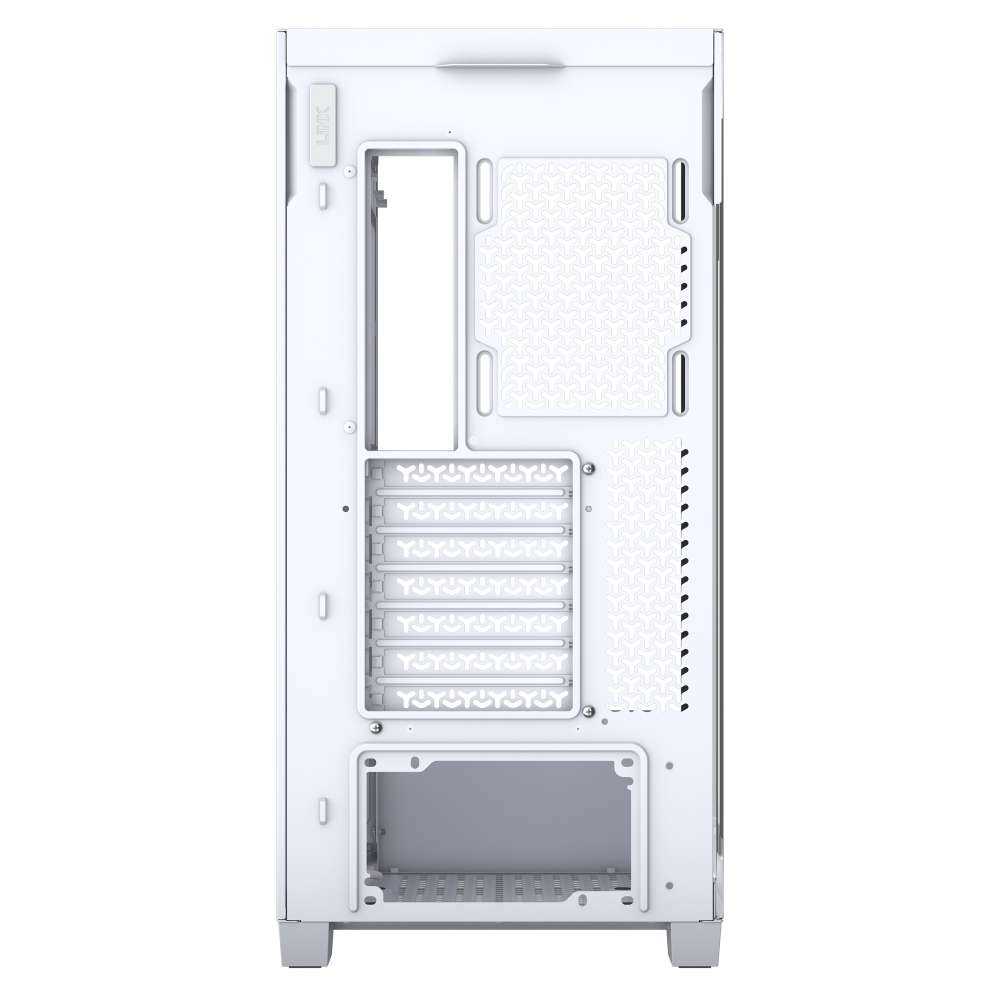 Corsair 3500X tempered glass mid-tower PC case, white