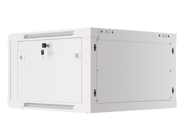 Lanberg wall-mounted rack 19&quot; demounted flat pack 6U/600*600mm gray