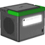 Schneider OffGrid portable power station 500, 230V, 517Wh Lithium-ion, LCD, 2 CEE 7/3 Schuko outlets, sinewave, 3 USB-A, 2 USB-C, wireless charger