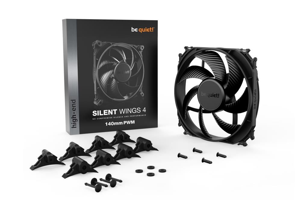 Be quiet! SilentWings 4 140mm PWM korpuse jahutusventilaator