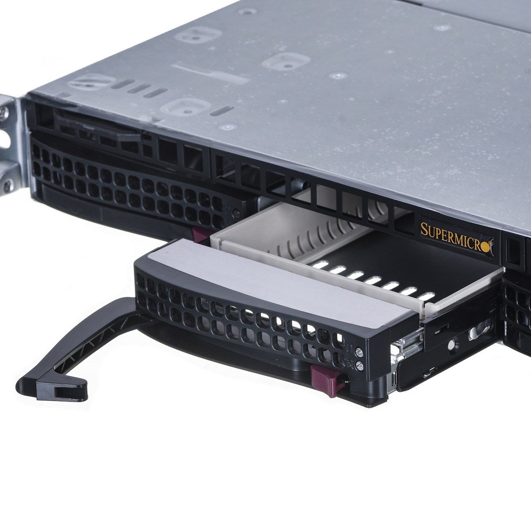 Supermicro SuperChassis 813MFTQC-350CB2 rack black 350W