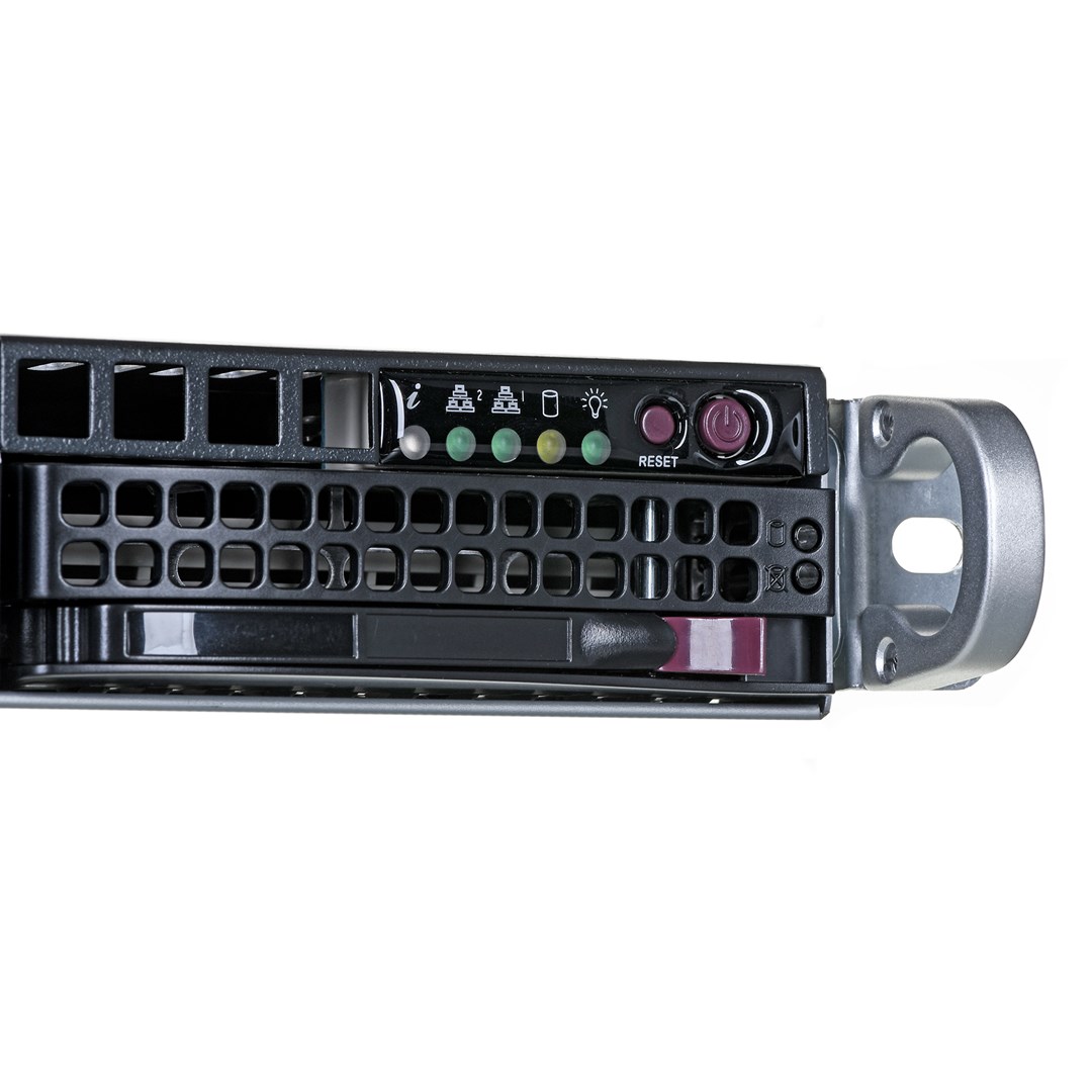 Supermicro SuperChassis 813MFTQC-350CB2 rack black 350W