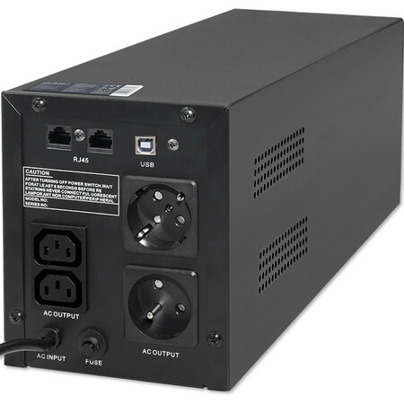 Qoltec Monolith Line-interactive UPS 2000VA/1200W