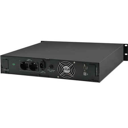 Qoltec UPS 1000VA/800W, LCD, 2U rackmountable