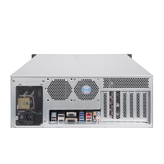 SilverStone 4U form factor 5 x 3.5” hot-swappable &amp; 3*5.25&quot; server chassis