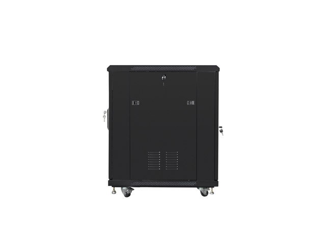 Lanberg 19&quot; free-standing rack cabinet, 15U/600*800 with mesh door (flat pack), black