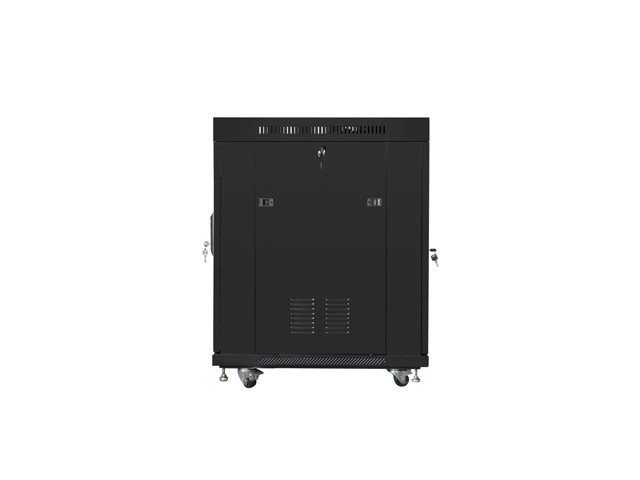 Lanberg 19&quot; v2 free-standing rack cabinet, 15U/800*1000 with mesh door (flat pack), LCD, black