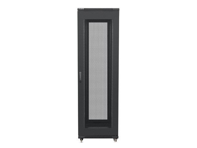 Lanberg rack cabinet 19&quot; free-standing 42U/600*800 flat pack with mesh door, black