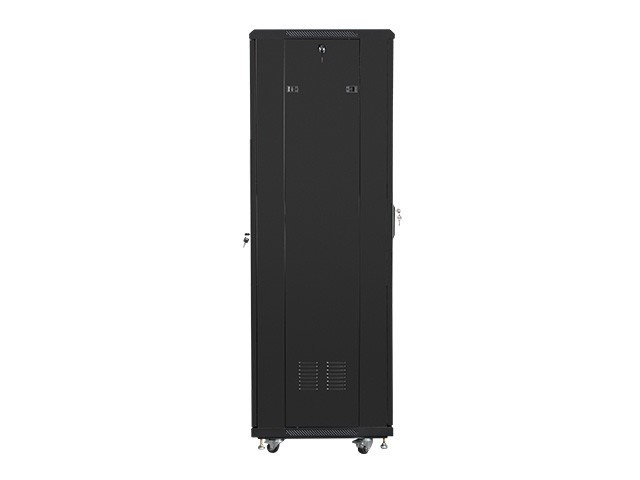 Lanberg 19&quot; free-standing rack cabinet, 37U/600*600 with glass door (flat pack), black