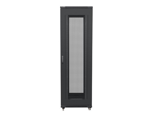 Lanberg 19&quot; free-standing rack cabinet, 42U/800*1000 with mesh door (flat pack), black