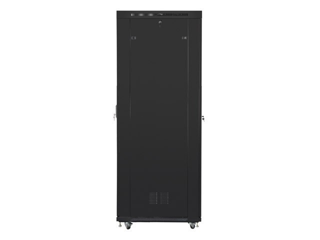 Lanberg 19&quot; v2 free-standing rack cabinet, 47U/800*1000 with mesh door (flat pack), LCD, black