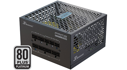 Seasonic Prime fanless PX 500W full modular 80+ Platinum silent power supply, ATX/EPS
