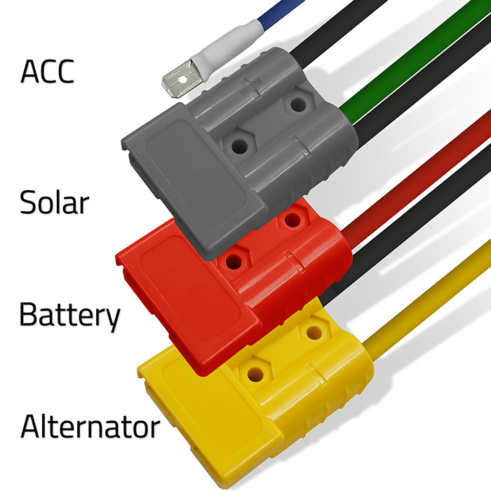 Qoltec automatic DC-DC charger 12V with MPPT regulaator, 40A, LiFePO4 AGM GEL STD