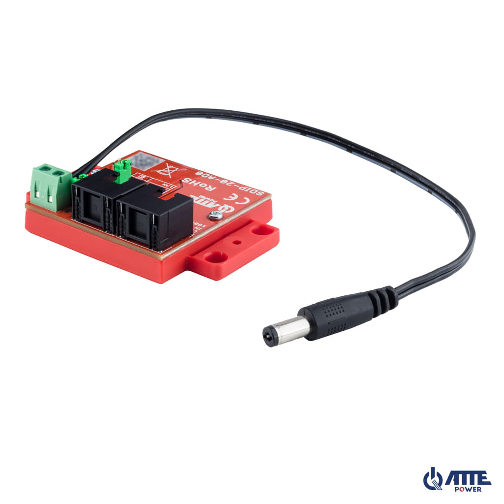 Gigabit PoE adapter reducing voltage to 5V/12V/24V, Pout 20W 802.3af/at &amp; passive