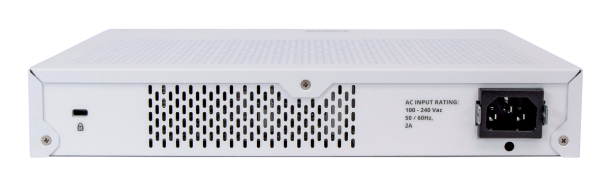 Ruckus ICX 8100 Switch, 8x 10/100/1000 ports, 2 x 1G SFP uplink-ports, advanced layer 2, 124W PoE budget