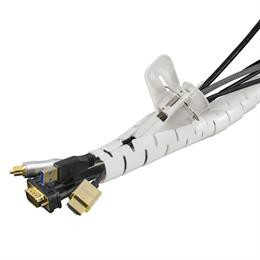 Nylon wire tube with 25mm diameter tool, 20m, white