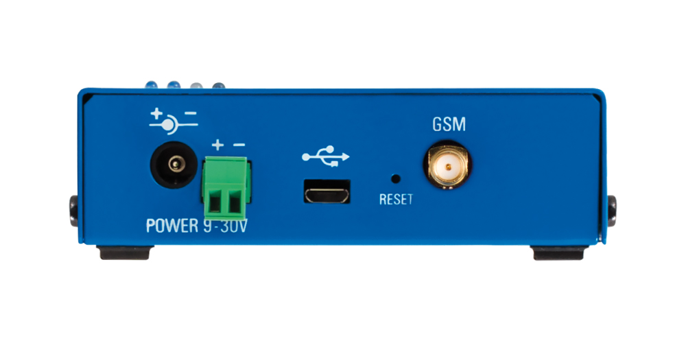 HWg-SMS-GW3 central GSM-SMS gateway for hardware group sensors. IP sensors connected via LAN. Includes GSM modem, external antenna &amp; network adapter
