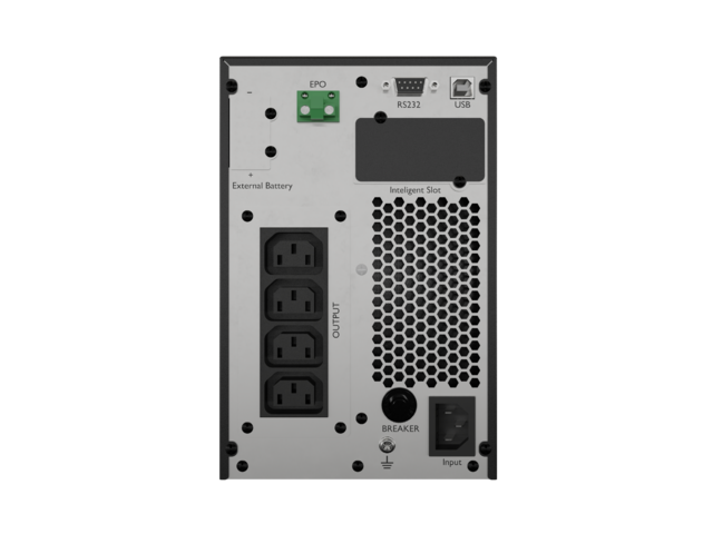 VFI, 1000VA/1000W tower, 6.3min, RS232,USB,Smart-Slot