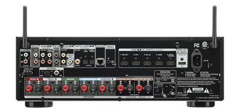 7.2 channel 4K Ultra HD AV receiver with 80W per channel, HDMI (6in / 1out with eARC)