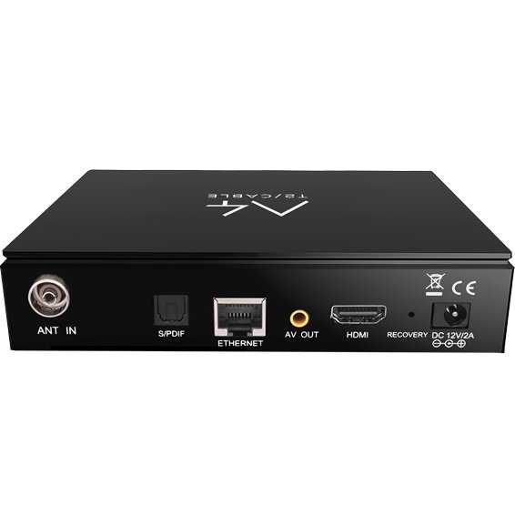 4K Digital T2 terrestial / cable receiver &amp; media player, powered by Android