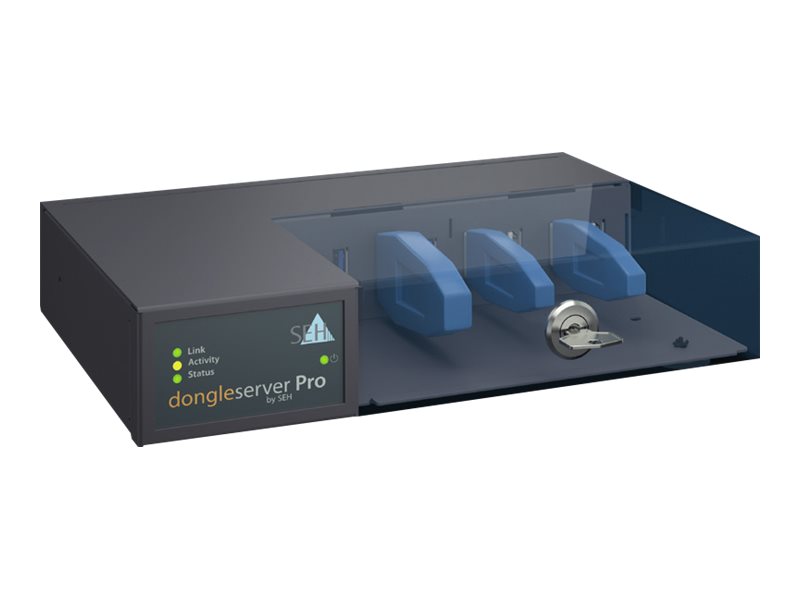 SEH dongleserver Pro (EU) with 8*USB for license dongle