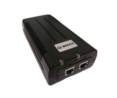 Bosch midspan, high PoE, single port, AC in, 95W, 100-240V AC, 50/60 Hz, 54-57V DC