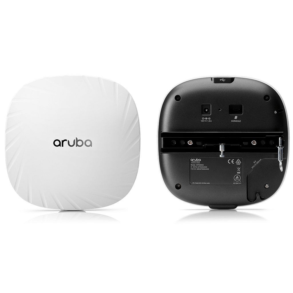 HPE Aruba AP-515 access point RW dual radio 4*4:4 + 2*2:2 802.11ax internal antennas unified campus