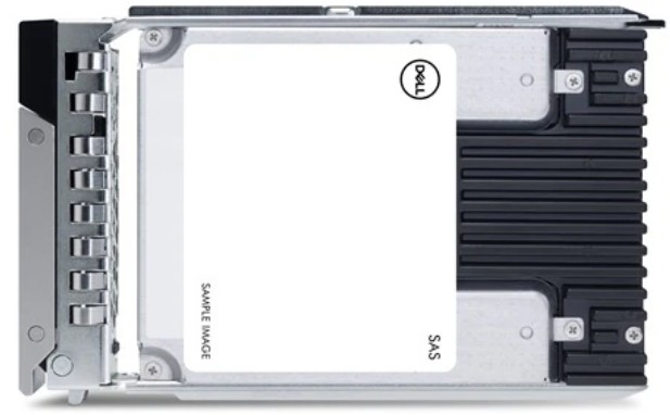 Dell 480GB SSD SATA mixed use 6Gbps 512e 2.5" with 3.5" hybrid carrier