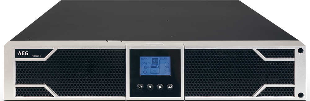 AEG online UPS Protect D 2000VA/2000W LCD+, 230V, tower/rack convertible